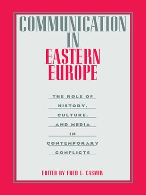 cover image of Communication in Eastern Europe